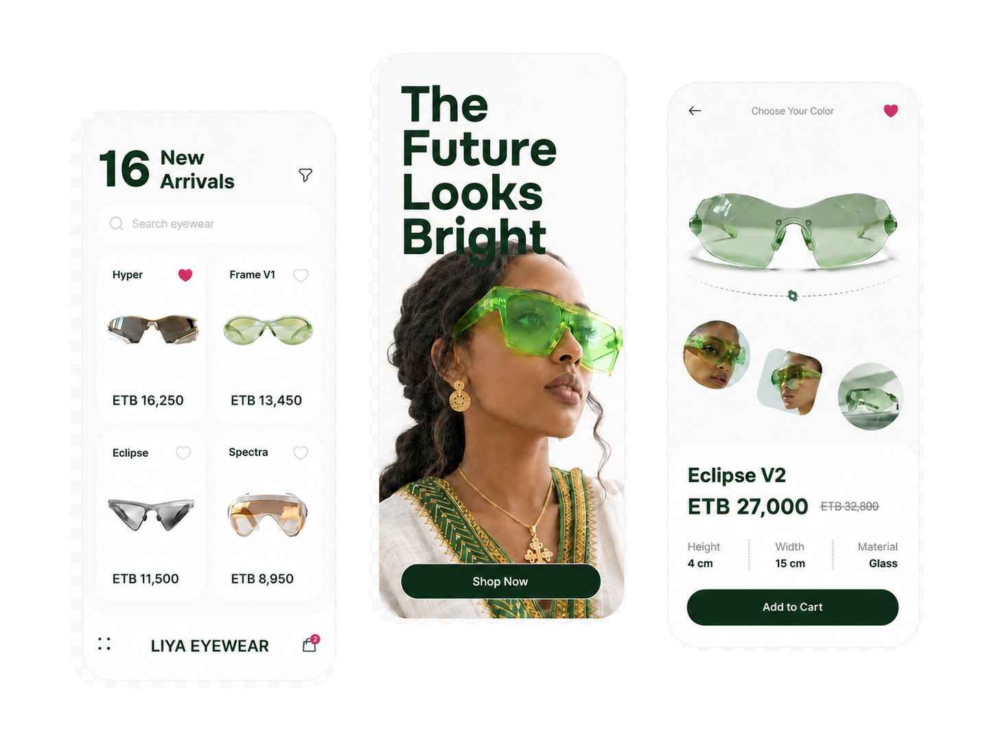 E-Commerce App Development customer and operations interfaces
