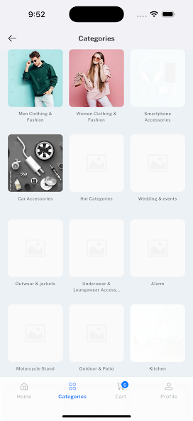 Enova Mart secondary screen